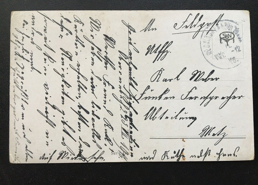Krieger-Gesang - Lied Singende Soldaten Militär Krieg Pickelhaube  400625 TH