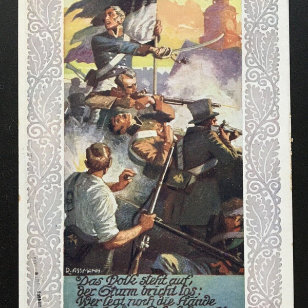 Das Volk steht auf (D.Assmann) - Soldaten Militär Krieg 400632 TH