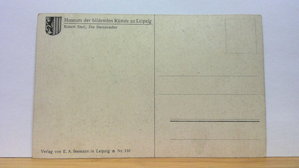 'Die Steinbrecher' Robert Sterl Museum Leipzig JWS 50137 E