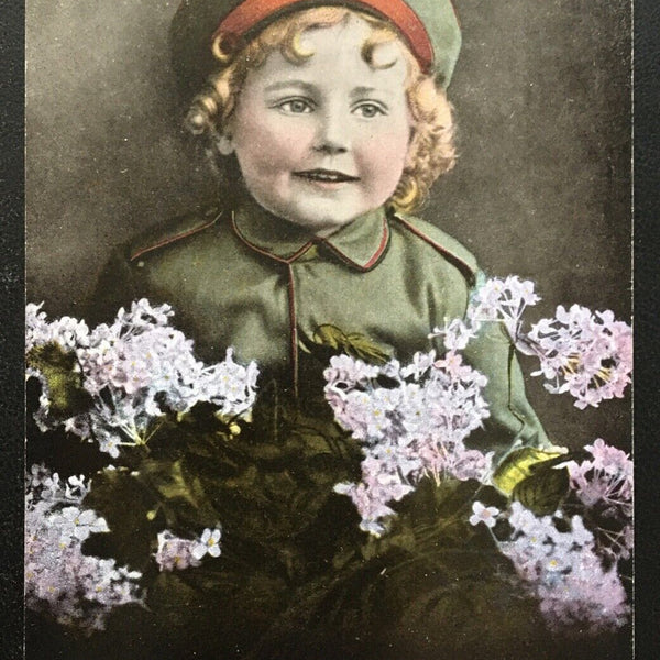 Blumen Blüten will ich spenden - Kind Uniform - Soldaten Militär Krieg 400647 TH