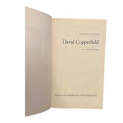 704 Charles Dickens DAVID COPPERFIELD Ein Lebensschicksal HC