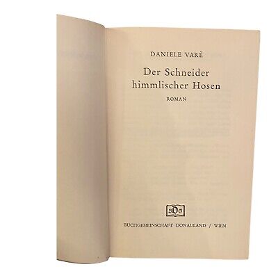 706 Daniele Vare DER SCHNEIDER HIMMLISCHER HOSEN HC GUTER ZUSTAND