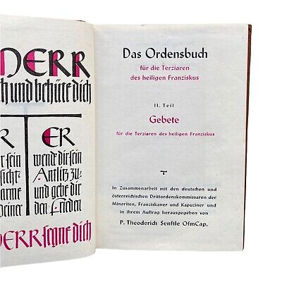 Dietrich Coelde Verlag DAS ORDENSBUCH FÜR DIE TERZIAREN DES HEILIGEN FRANZISKUS
