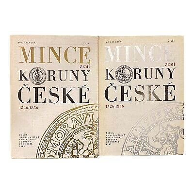 1257 Ivo Halacka MINCE KORUNY CESKE 1526-1856 HC +Abb