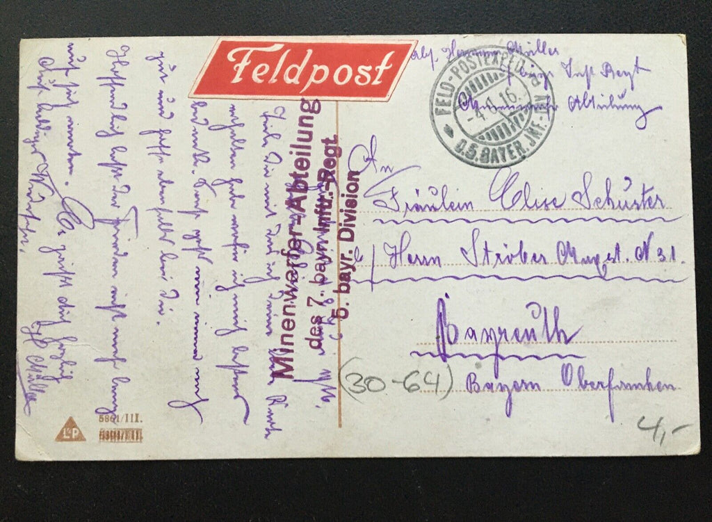 Dir hab ich mich ergeben - Soldat mit Frau - Militär Krieg 400665 TH