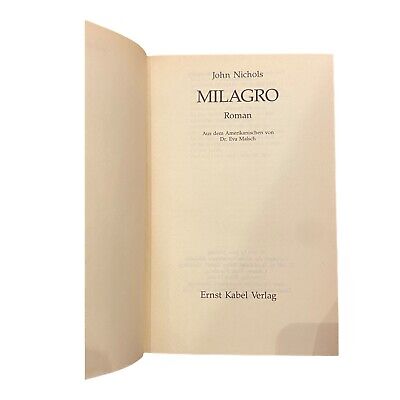 1424 John Nichols MILAGRO HC STADTGESCHICHTEN ROMAN EVA MALSCH