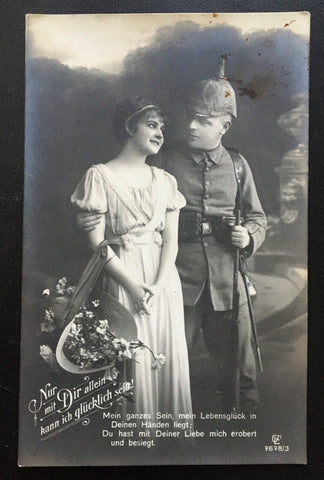 Nur mit Dir Allein... - Soldat mit Frau - Militär Krieg 400668 TH