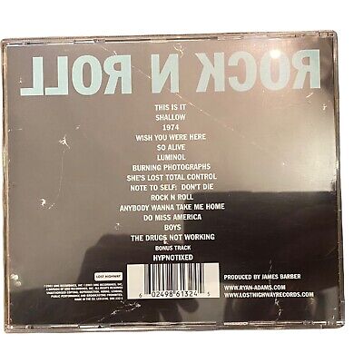 1547 UMG Recordings RYAN ADAMS - ROCKN ROLL HC JAMES BARBER