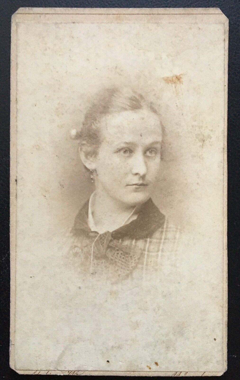Foto Porträt Frau Tracht - Franz Werner München ca.5,9x10cm 400679 TH