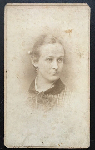 Foto Porträt Frau Tracht - Franz Werner München ca.5,9x10cm 400679 TH