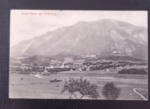 Salzburg Gross Gmain und Untersberg 600761A gr