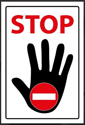 Nostalgie Schild Hinweis Verbot Gefahr STOP 12x18/20x30/30x40 Blech od. Holz