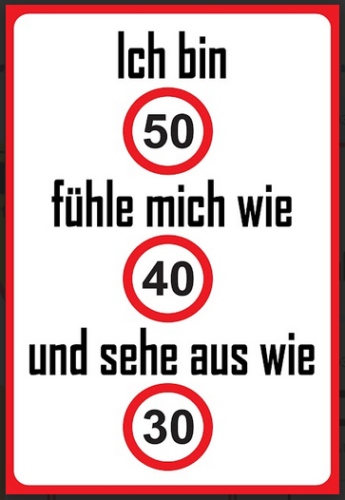 Nostalgie Geburtstag Spruch 50 40 30 Jahre 12x18/20x30/30x40 Blech od Holz