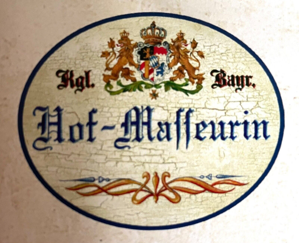 Nostalgie Holzschild Bayern Königlich Bayerische Hof Masseurin Massieren Schild