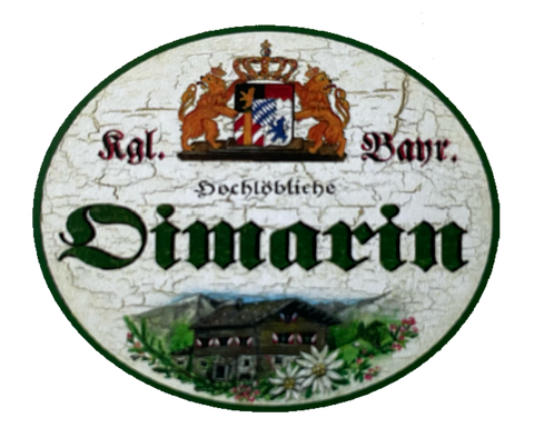Nostalgie Holzschild Bayern Königlich Bayerische Hochlöbliche Oimarin Schild