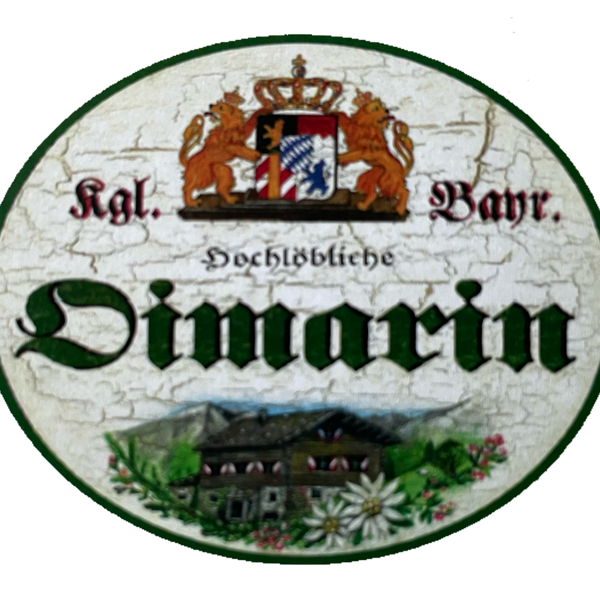 Nostalgie Holzschild Bayern Königlich Bayerische Hochlöbliche Oimarin Schild