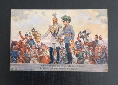 S.M.Kaiser Wilhelm Kaiser Franz Josef Ludwig Koch Künstlerkarte Ga 50378 SH1