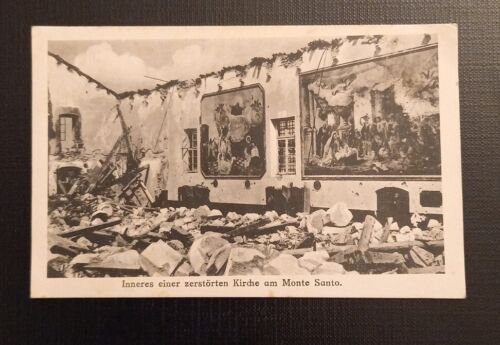 Inneres einer zerstören Kirche am Monte Santo 650275 Ga E