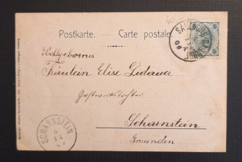 Salzburg von Mülln aus mit Festung 650099 Ga B