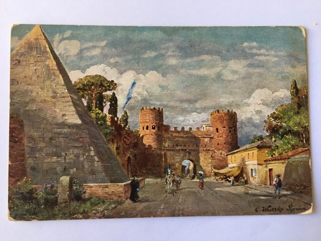 Roma Rom - Porta S. Paolo und Pyramide des Cestius 585