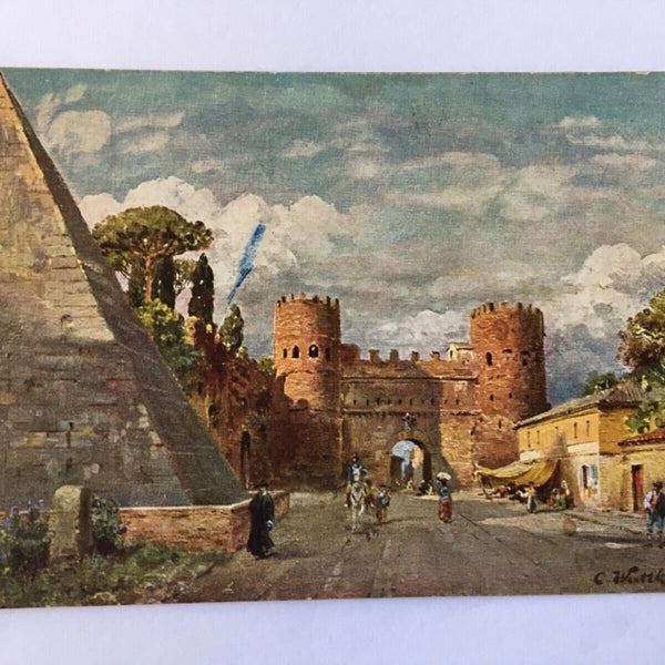 Roma Rom - Porta S. Paolo und Pyramide des Cestius 585