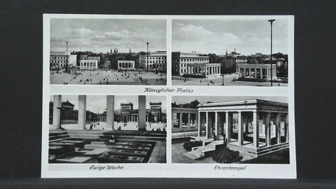 München Königlicher Platz Ewige Wache Ehrentempel JW 410213 F