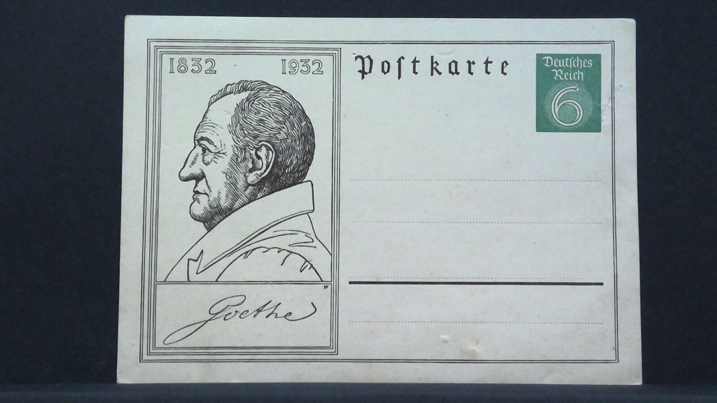 Johann Wolfgang Goethe Porträt JW 410207 F