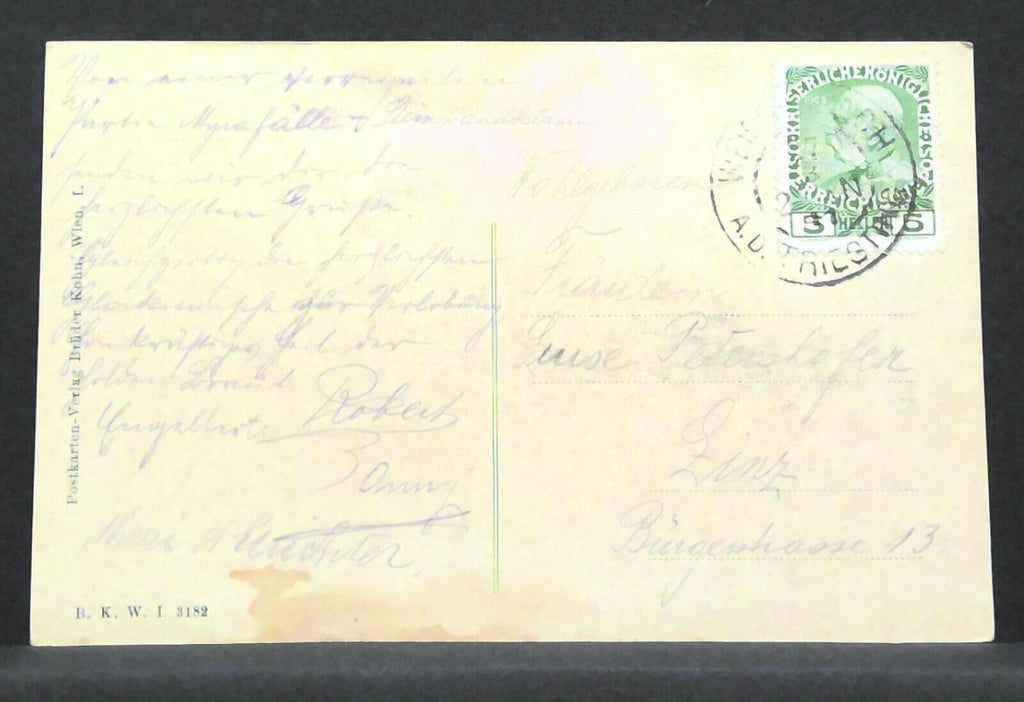 Mirafälle mit Eingeborenem JW 00168 F