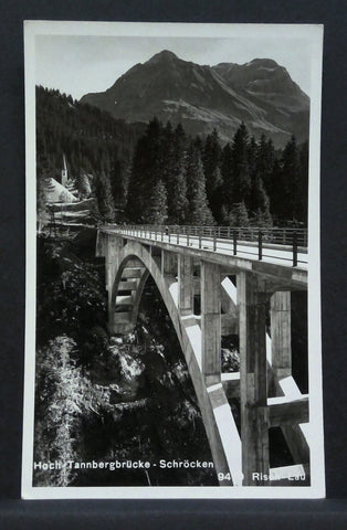 Hoch Tannbergbrücke Schröcken Risch Lau JW 402976 F