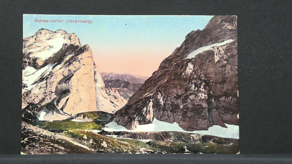Schweizertor Vorarlberg Domglasshütte JW 0244 F