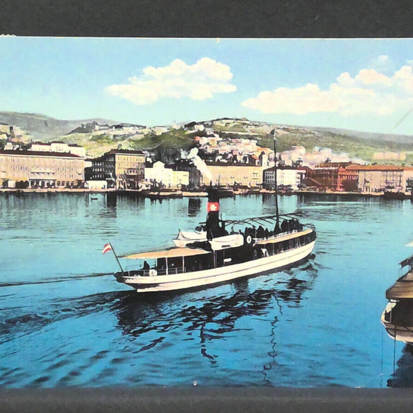 Fiume Porto Italien Hafen Schiffe JW 00259 F