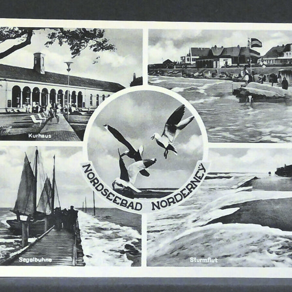 Nordseebad Norderney Segelbühne Kurhaus Weststrand JW 400998 F