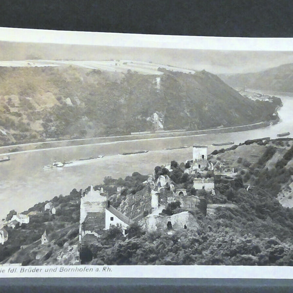 Blick auf die fdl Brüder und Bornhofen am Rhein JW 401210 F