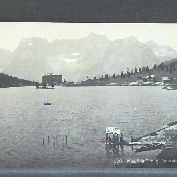 Misurina See gegen Sorapiss Gebirge JW 814 F