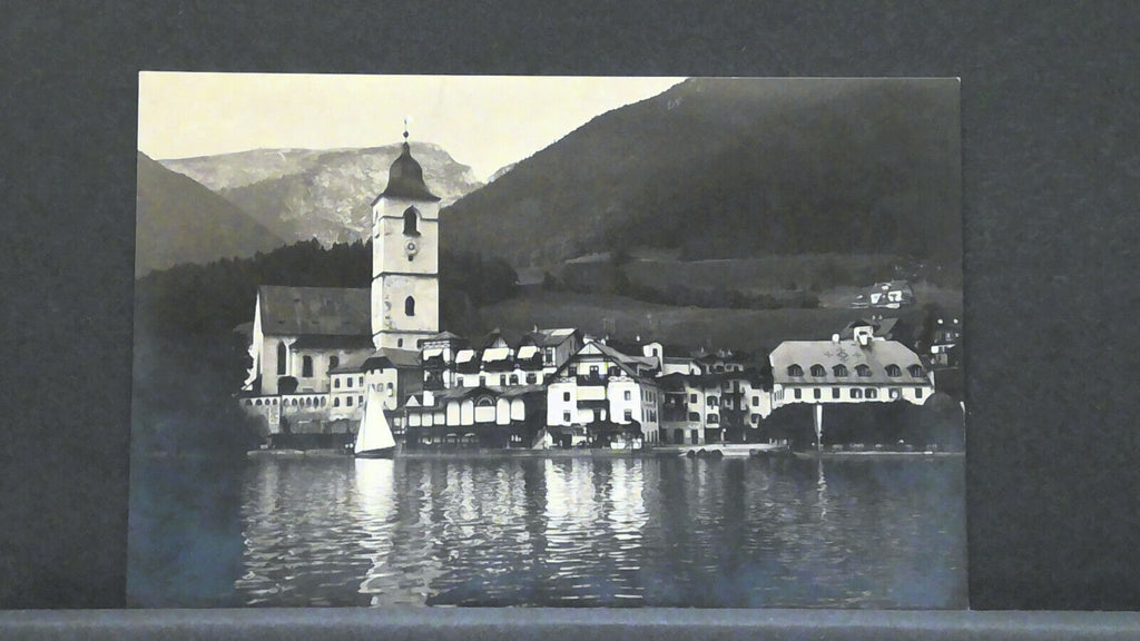 St Wolfgang Oberösterreich mit Schafberg Wolfgangsee Kirche Schiff JW 410234 F