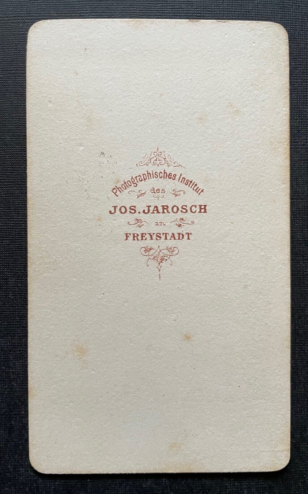 Foto Gebäude Berg Jos.Jarosch Freystadt  CDV ca.10,4x6,1cm 410075 ShOÖ