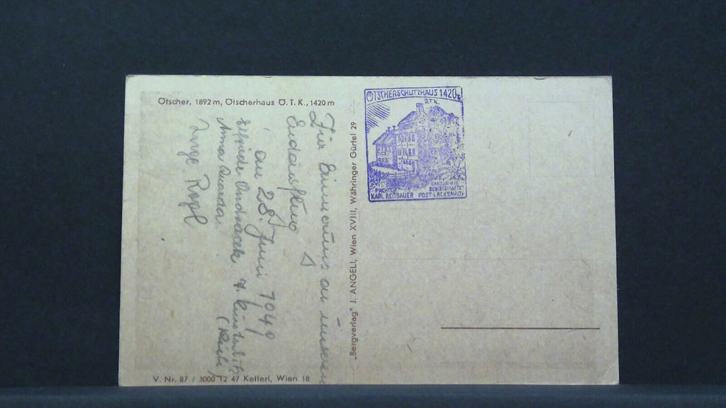 Ötscher mit Ötscherhaus JW 402937 F
