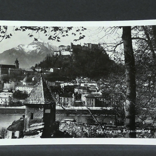 Salzburg vom Kapuzinerberg Richtung Mönchsberg Hohensalzburg JW 402963 F