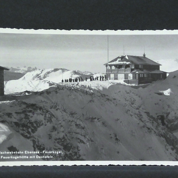 Seilschwebebahn Ebensee Feuerkogel Feuerkogelhütte mit Dachstein JW 402980 F