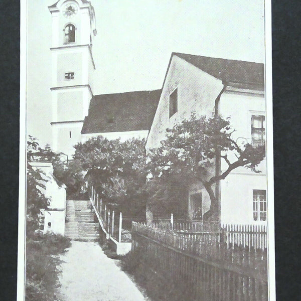 Anton Bruckners Geburtshaus und Kirche in Ansfelden Oberösterreich JW 0164 F
