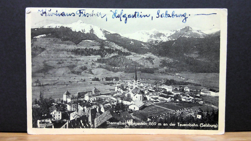 Thermalbad Hofgastein an der Tauernbahn Salzburg JW 650209 C