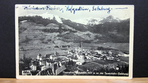Thermalbad Hofgastein an der Tauernbahn Salzburg JW 650209 C