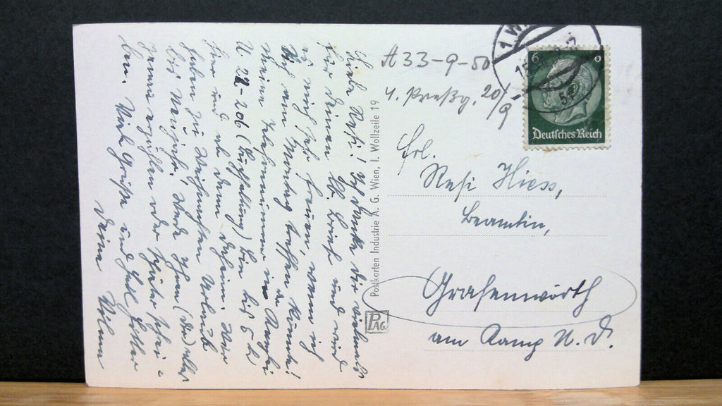 Wien Rahthausplatz Adolf Hitler Platz JW 650294 C