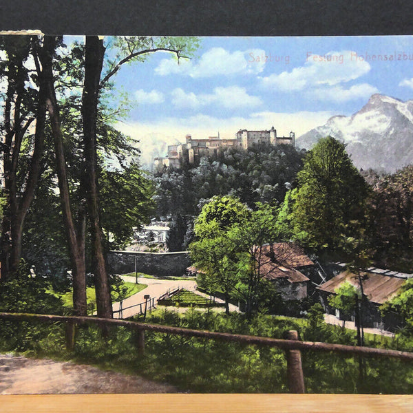 Salzburg Festung Hohensalzburg Gemälde JW 650115 C