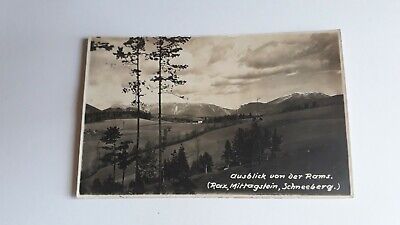 Ausblick von der Rams.(Rax,Mittagstein,Schneeberg) 40063FH