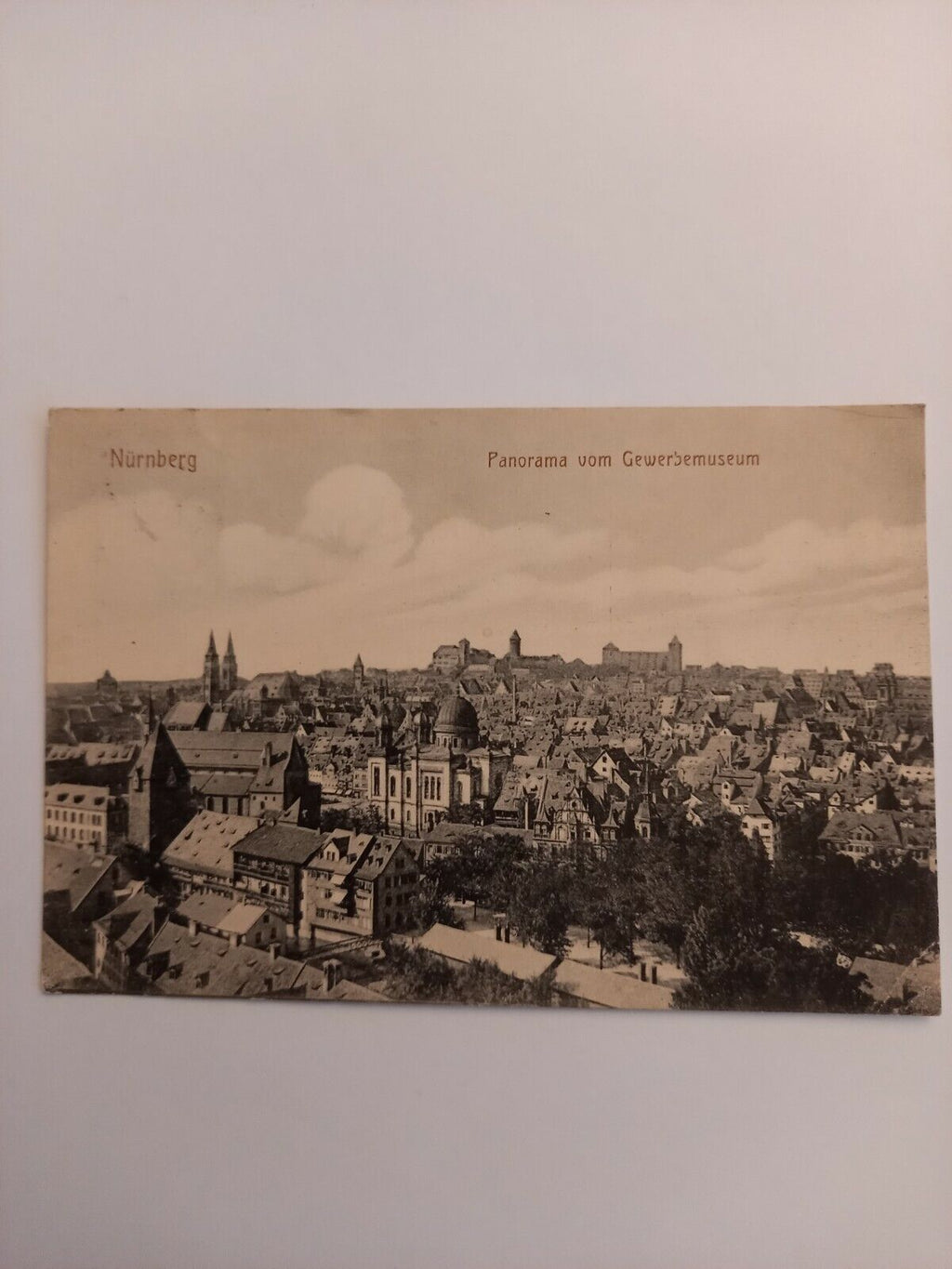 Nürnberg Panorama vom Gewerbemuseum 693