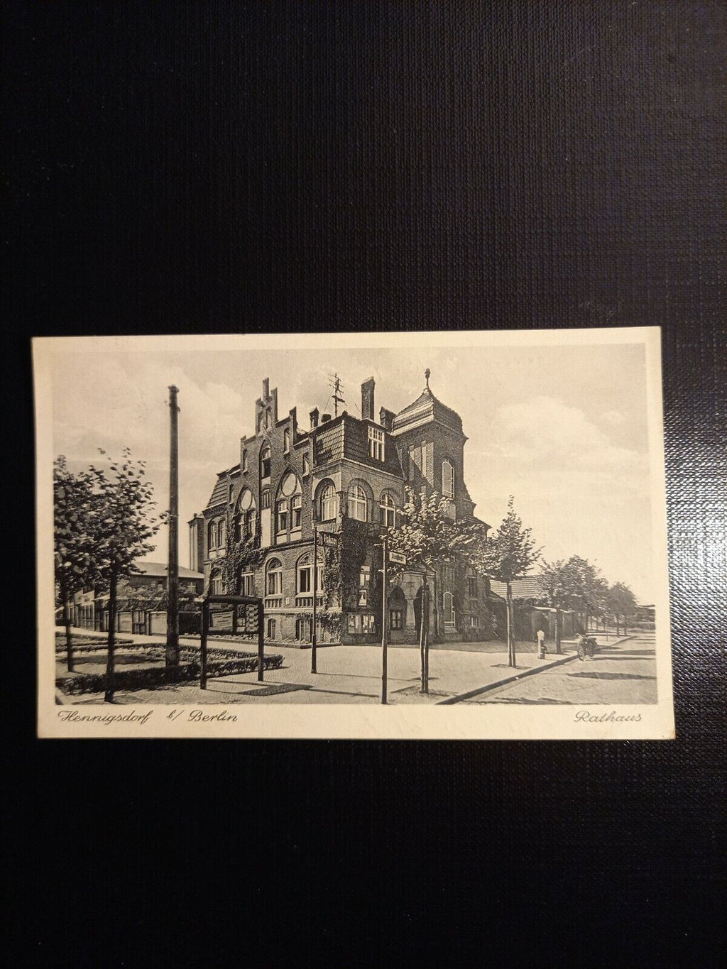 Hennigsdorg b.Berlin Rathaus 410485 gr C
