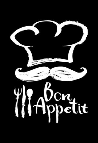 Schild Spruch Bon Appetit Guten Appetit Essen Mahlzeit JW
