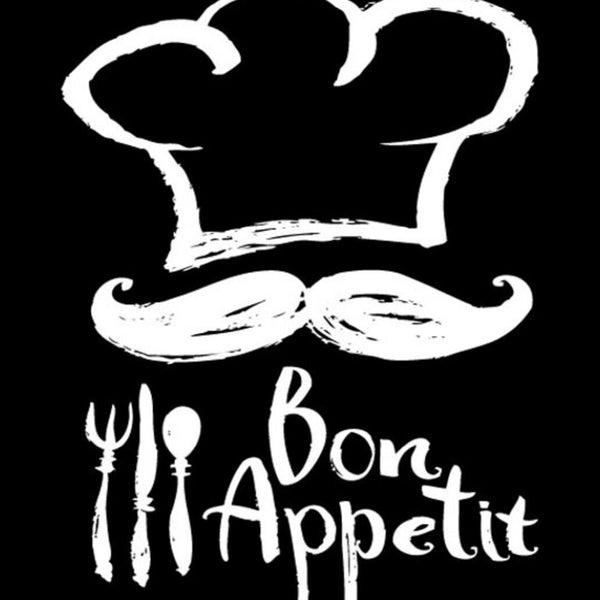 Schild Spruch Bon Appetit Guten Appetit Essen Mahlzeit JW