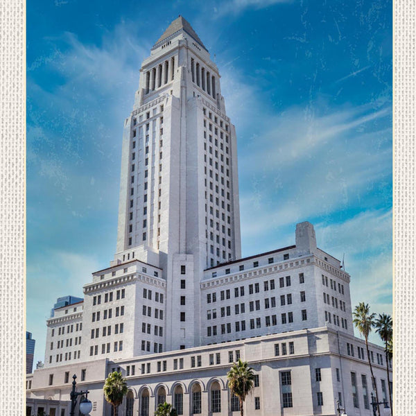 Schild Spruch Los Angeles USA Vereinigte Staaten von Amerika Gebäude JW